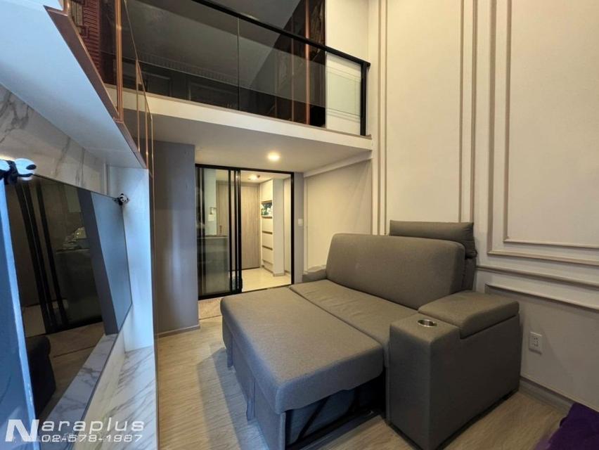 68010058 : ขายห้องชุดพักอาศัย แบบ ห้อง Duo Space ขนาด 1 ห้องนอน  พื้นที่ 24.57 ตร.ม. โครงการ ออริจิ้น ปลั๊ก & เพลย์ รามคำแหง ทริปเปิ้ล สเตชั่น เชื่อมต 5