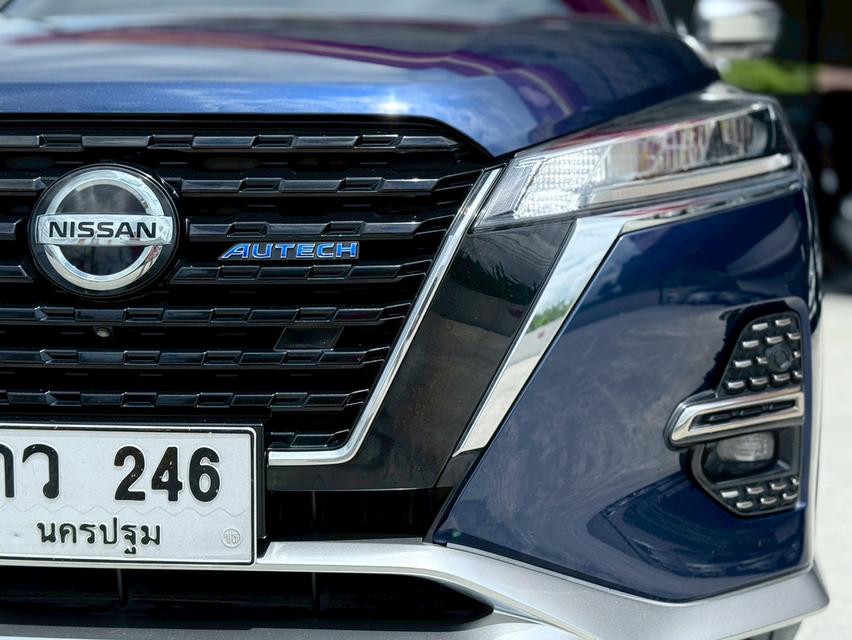 ปี 2023 NISSAN KICKS, 1.2 AUTECH โฉม ปี20-ปัจจุบัน สีน้ำเงิน  รับประกันระบบไฟฟ้า e-POWER นาน 5 ปี 13