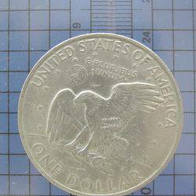 5385 เหรียญ USA one dollar ปี 1971, 1972  ขนาด 3.7 ซม. / นน. 2