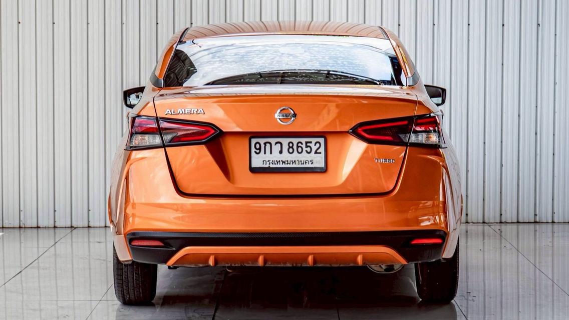NISSAN ALMERA 1.0 EL ปี 2021 สีส้มโฉม ปี19-ปัจจุบัน รูปที่ 5