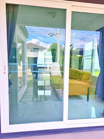 เวสต์เกต บางแม่นาง บางใหญ่ 3 น้ำ 87ตร.ว แก้วอินทร์ บ้านเดี่ยว 2 ชั้น ให้เช่า 3 นอน. มอเตอร์เวย์ M81 340ตร.ม. 6