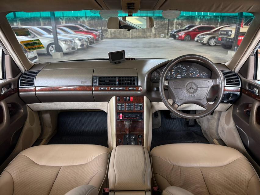 BENZ S-CLASS, S280�โฉม W140 ปี92-01 ปี1995รุ่นกาบร่องแล้ว เครื่องยนต์เบนซิน 2.8 เกียร์ออโต้ไมล์ 241,614 Km.#ราคาโปรโมชั่นราคา 128,000.- (ขายเงินสด รูปที่ 7