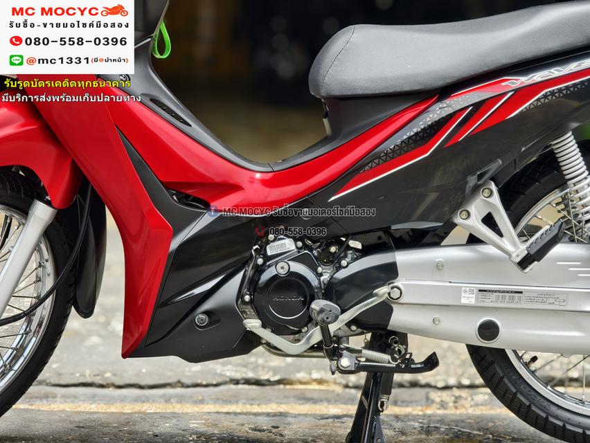 Wave 110i 2023 วิ่ง600โล สตาดมือ รถบ้านมือเดียวเครื่องดีสีสวย บุคเซอวิสครบ No1123 13