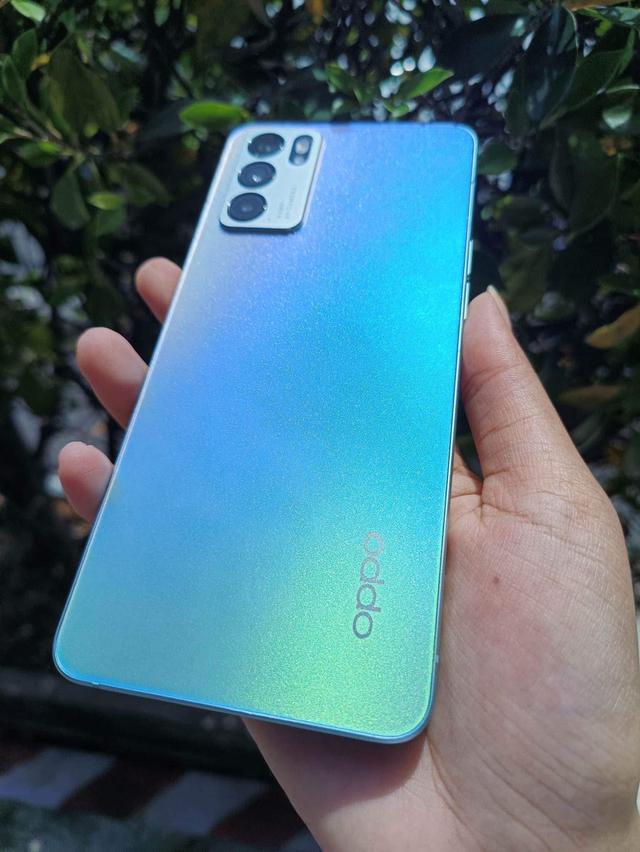 OPPO Reno 6 สีฟ้า