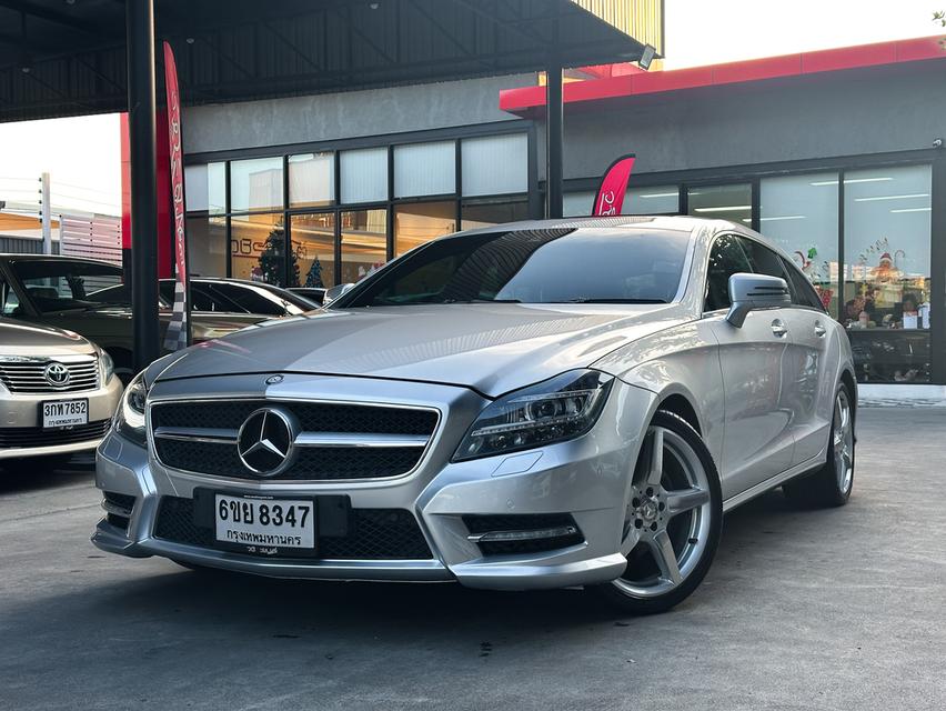 ขายรถ Benz CLS 250D 2.1 W218 Shooting Brake AMG CDI Wagon ปี 2013 สีเทา เกียร์ออโต้