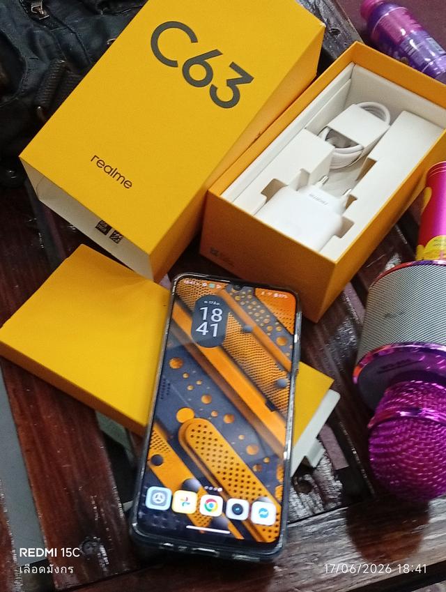 realme c63 8/128 ครบกล่อง❗เครื่อง demo