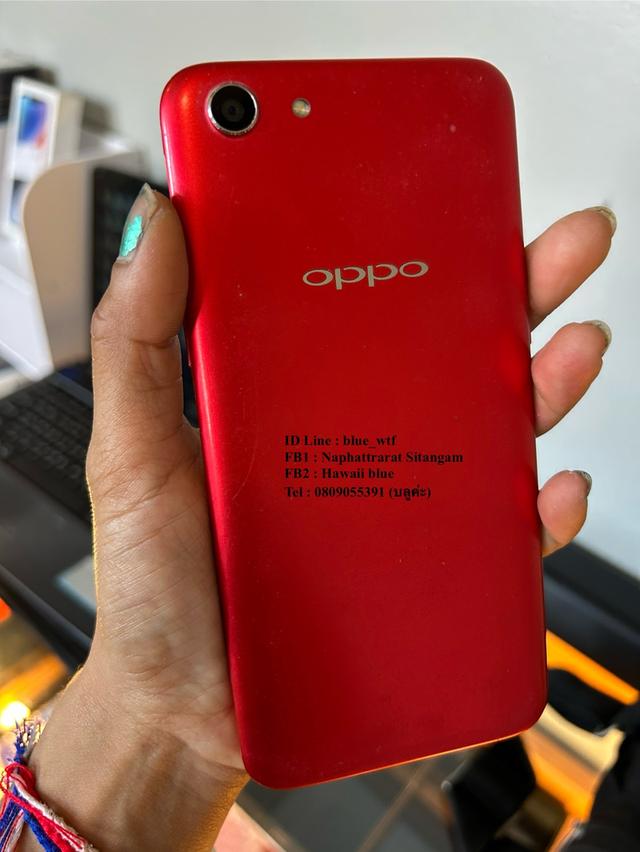 OPPO A83 สแกนใบหน้า จอ5.7นิ้ว 4G 2ซิม Rom16 Ram2 กล้องสวย โหลดแอพได้ ใช้งานปกติ ได้ทุกซิม 6