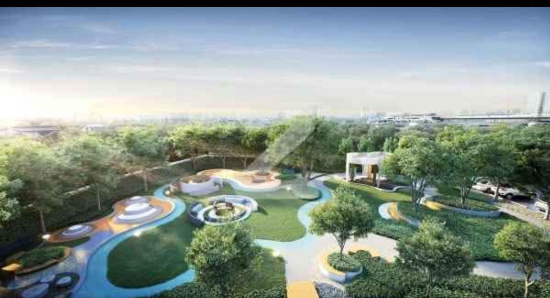 พลัมคอนโด นิวเวสต์ ห้องมุม ไม่บล็อกวิว ขนาด 25.42 ตรม. เพดานสูง 2.8 เมตร 1 BEDROOM  TYPE A ชั้น 9 ห้อง A0918 8