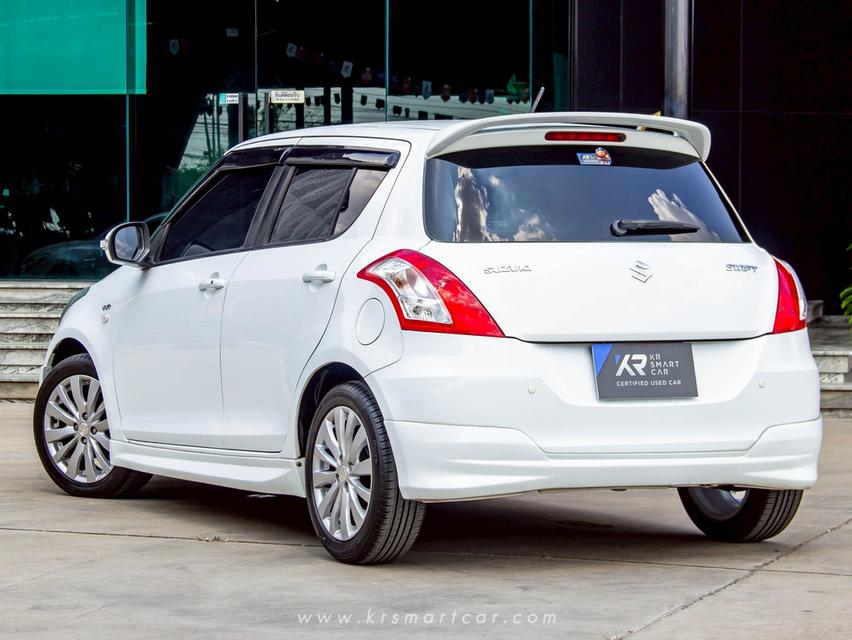 ขายรถยนต์มือสอง Suzuki Swift 1.2GL AT สีขาว ปี2014 จด 2015 รูปย่อยที่ 4