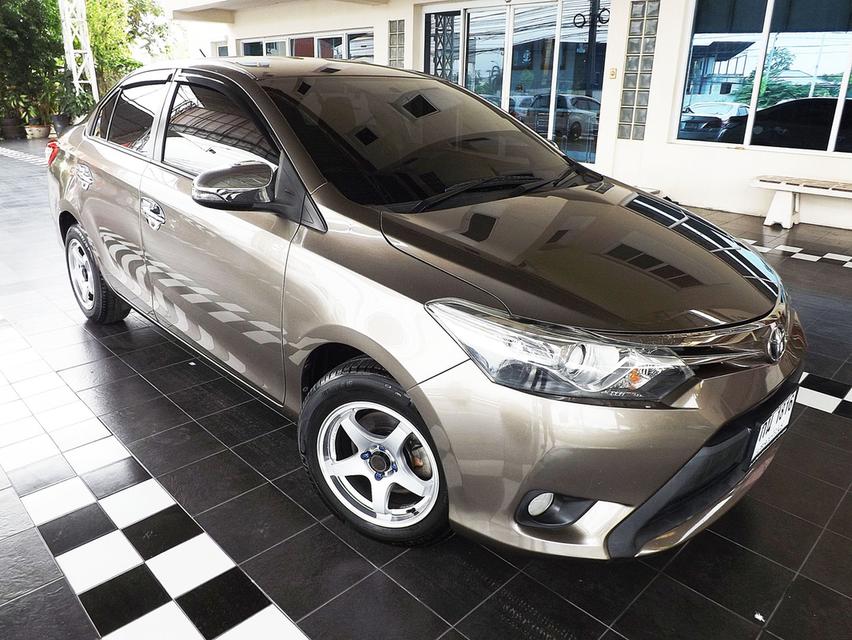 TOYOTA VIOS 1.5 S AUTO ปี 2014 สีน้ำตาล รหัส KCY1816 1