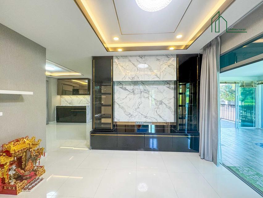บ้านเดี่ยวหลังใหญ่ หมู่บ้านเพอร์เฟคเพลส รังสิต-ทางด่วนบางพูน หลังมุม สวย ต่อเติมเต็ม 9