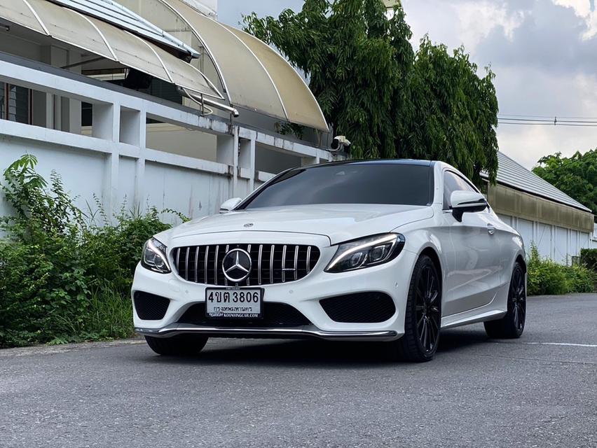Mercedes Benz C250 Coupe AMG Dynamic (9G-TRONIC) ปี2018 เลขไมล์ 111,xxx km