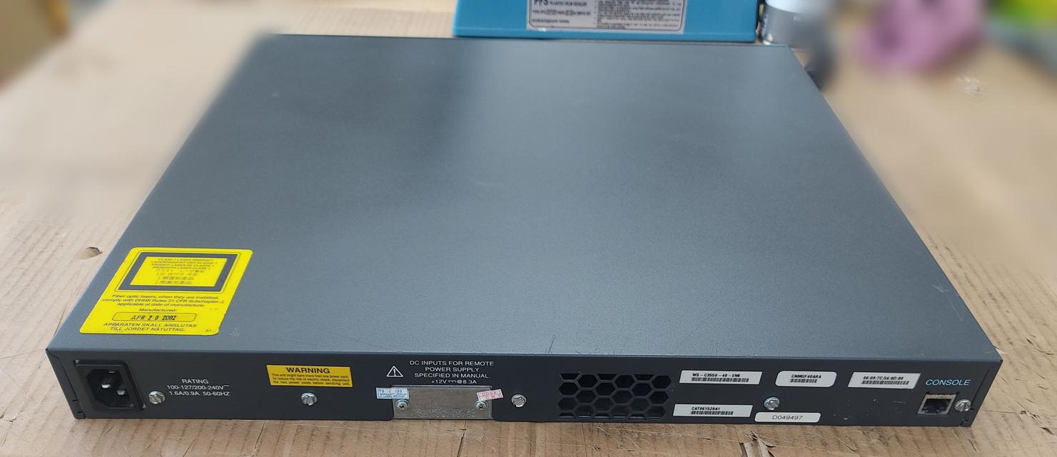 Cisco WS-C3550-48-EMI มือสอง ทดสอบแล้ว ประกัน 1 ปี จากผู้ขาย 3