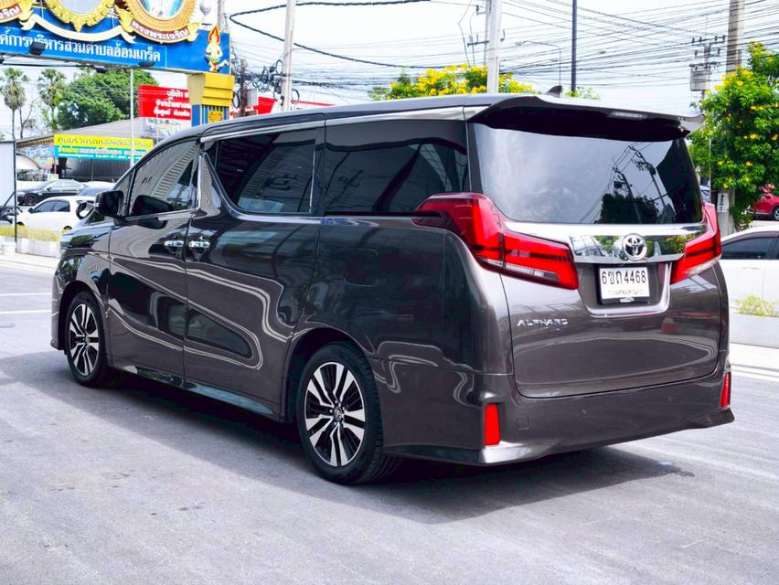 รหัสรถ KPV4468 2021 TOYOTA ALPHARD 2.5 SC PACKAGE สีน้ำตาล 13
