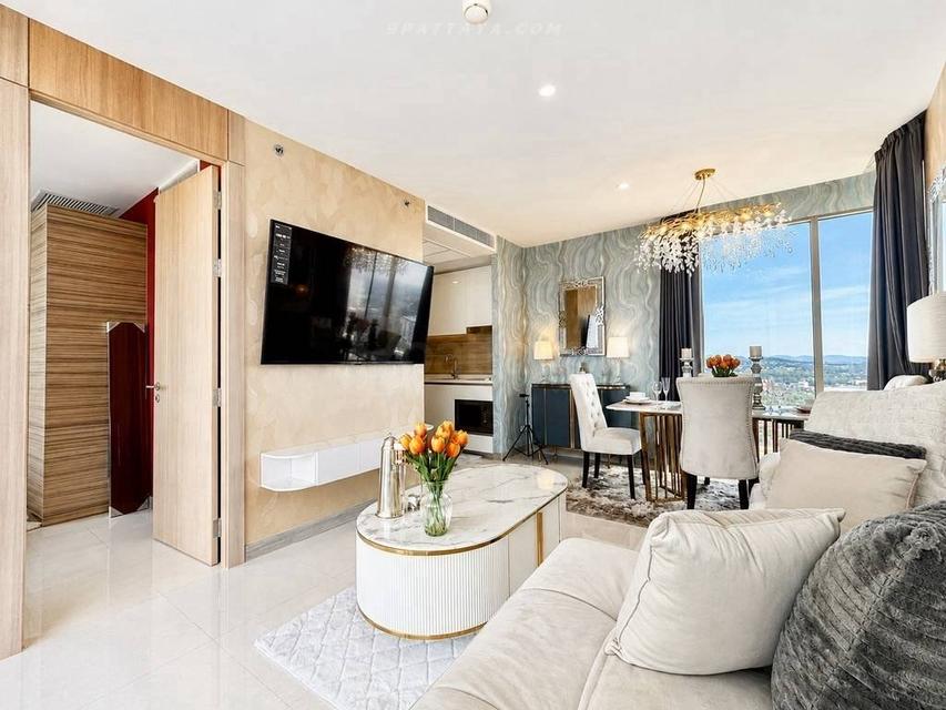 For Sale — 1-Bedroom Condo at Riviera Jomtien  Unit size: 50 sq.m.• Floor: 27• High-floor unit• Spacious layout Ready for viewing 8