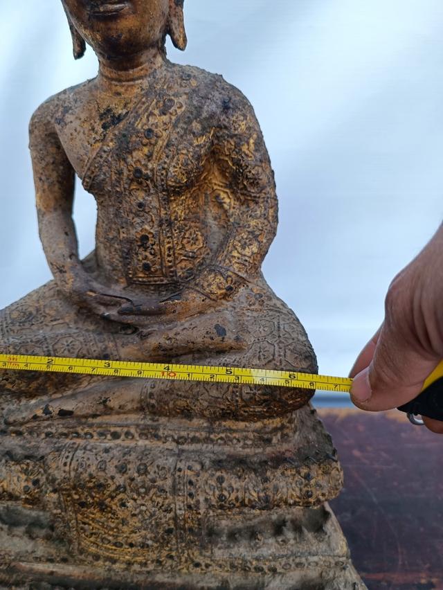 พระบูชา ยุครัตนโกสินทร์ สูง 40 ฐานกว้าง 27 cm. 10