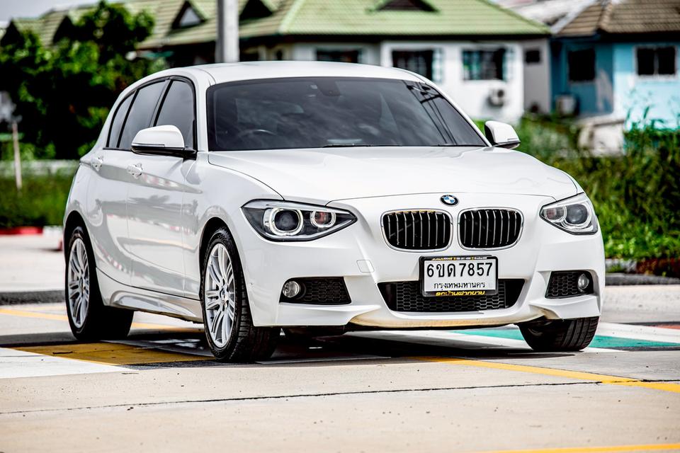 BMW 116i 1.6 TUERER RHD F20 Hatchback สีขาว ปี 2014