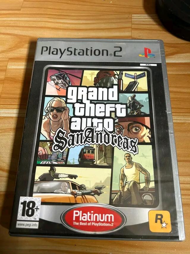 แผ่นเกม GTA มือสอง