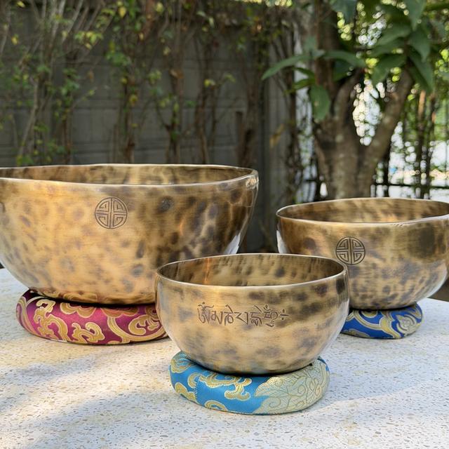 ขันทิเบต Full Moon โน้ต B E A แถมกระเป๋าพกพา รูปที่ 1