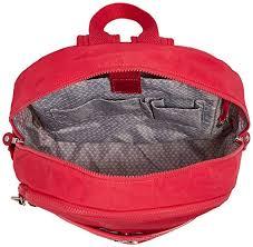 กระเป๋าเป้Kiplingสีแดงสดสวย รูปที่ 3