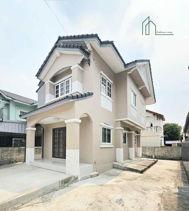 บ้านเดี่ยว 50.4 ตรว. เพชรมณฑลกรีน บางบอน 5 ถนนมาเจริญ บางแค รีโนเวทพร้อมอยู่