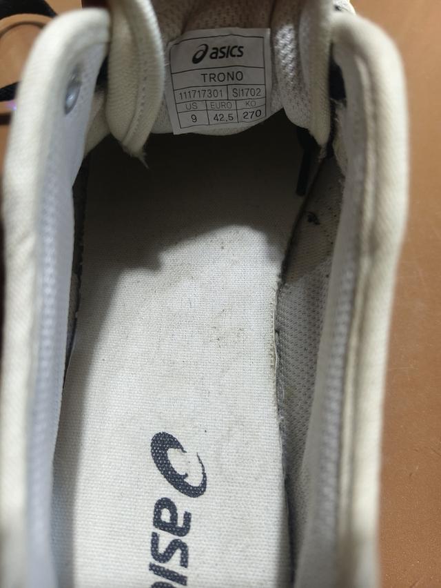 ASICS Trono (White/Black)‼️Rare Item‼️ ทรงสวยแนววินเทจSize : 42.5/27 cm