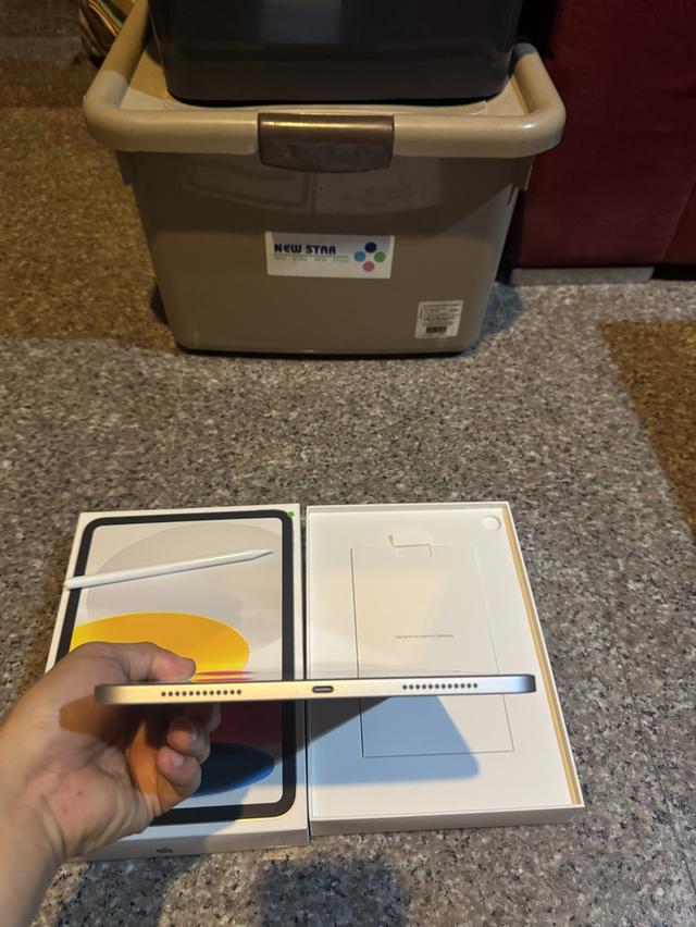 ขายๆๆๆถูกๆๆiPadGen11ล่าสุด128กิ๊กสีหายากSilverมีล่องอีมี่ตรง Wifi Only แถมPencil ประกันถึงเมษายนใช้งานดีทุกๆฟังชั่นสูนTrueรีสโตได้หมดไม่ติดไอคราว Mode รูปที่ 5