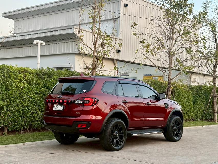 รหัสรถ AP1490 Ford Everest 2.0 Bi-Turbo 4WD Titanium Plus สีแดง ปี 2019 รูปที่ 4