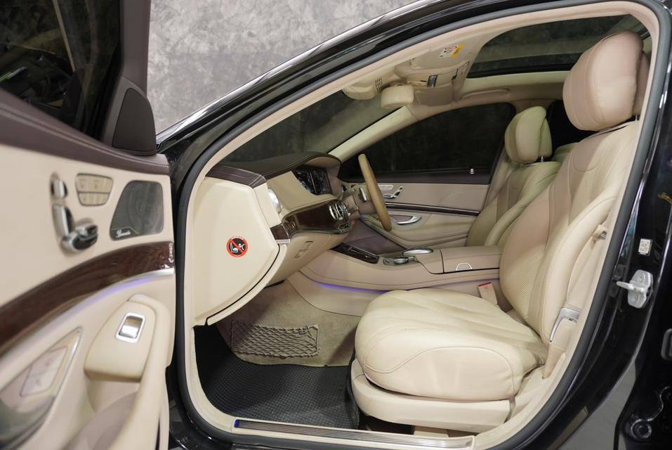 รหัสรถ JRS1148 Mercedes-Benz S300 Hybrid ปี 2015 สีดำ 8