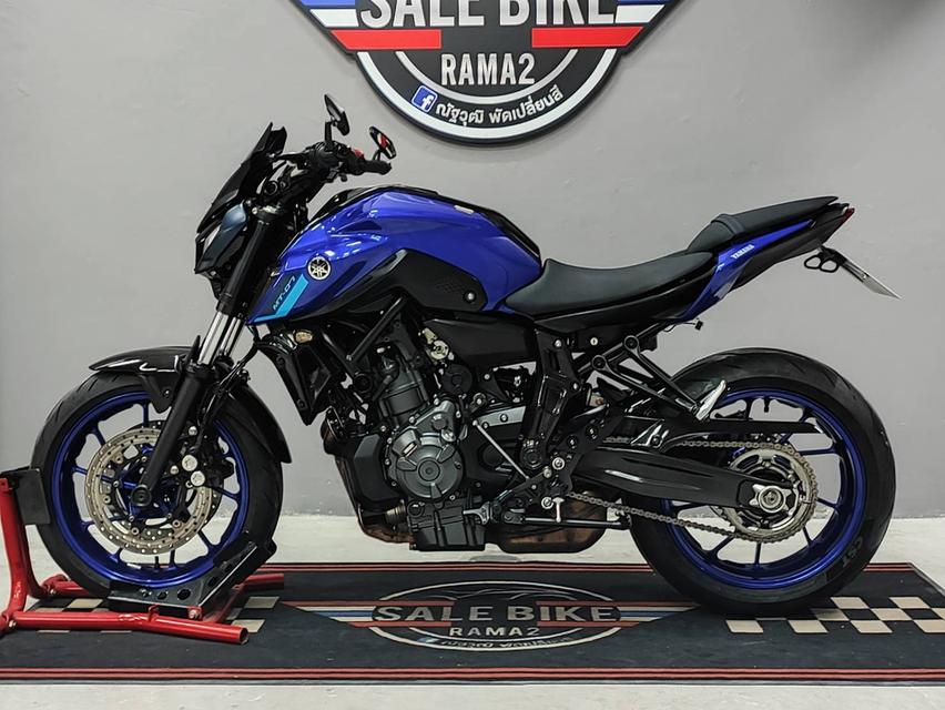 ออกรถ 0 บาท YAMAHA MT07 รถมือเดียวสภาพนางฟ้า 2