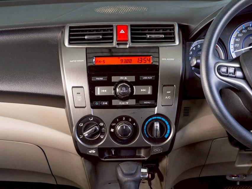 HONDA CITY 1.5V ปี จด 2013 ประกันเครื่องเกียร์3ปี/ 30,000 km 9