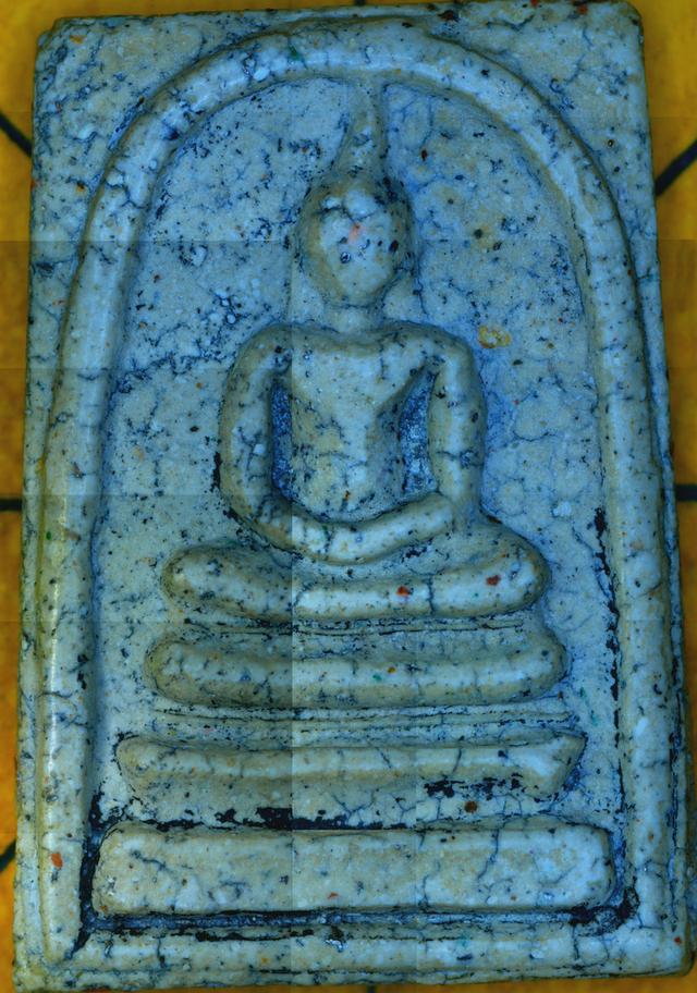พระสมเด็จ วัดระฆัง พิมพ์ใหญ่พระประธาน "เกศทะลุซุ้ม" (ปี 2400-2408) เนื้อปูนเปลือกหอยเก่าถึงยุค พร้อมใบรับรองผลตรวจทางวิทยาศาสตร์ รูปที่ 5