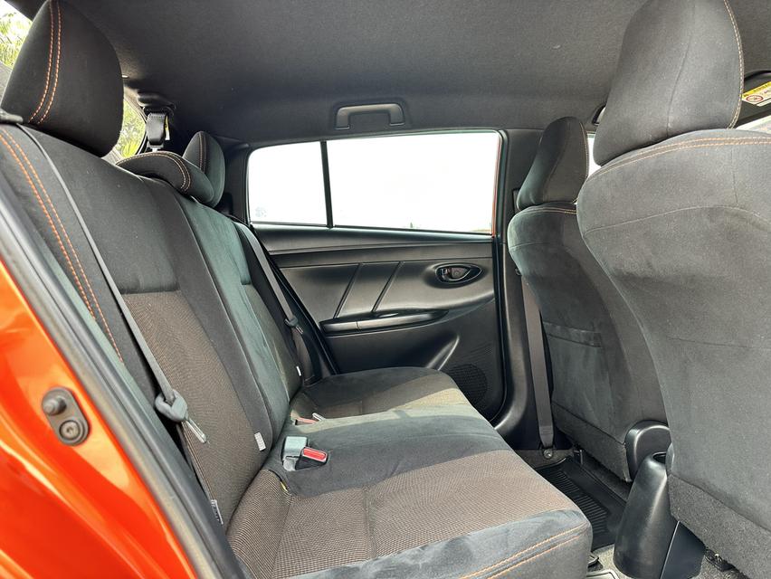 รหัสรถ PAT8151 Toyota Yaris 1.2E A/T ปี 2016 สีส้ม รูปที่ 8