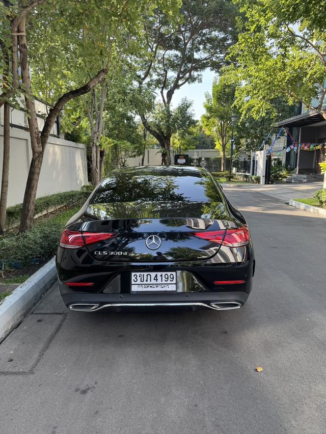 2020 Benz Cls300d Amg Premium สีดำ รูปที่ 9