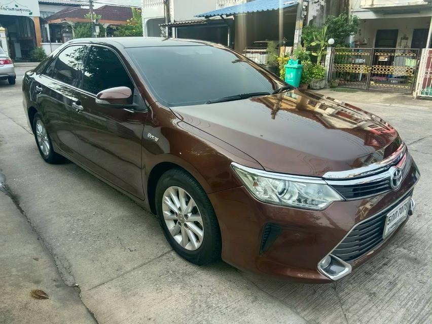 Toyota #Camry 2.0G D4S 2016 MNC เครื่อง D4S เกียร์ ออโต้ มือเดียวป้ายแดง เข้าศูนย์ทุกระยะ สีน้ำตาลรถจริงสวยกว่าในรูป✌(ไมล์166,432โล) 💸เสนอราคาเพีย รูปที่ 6
