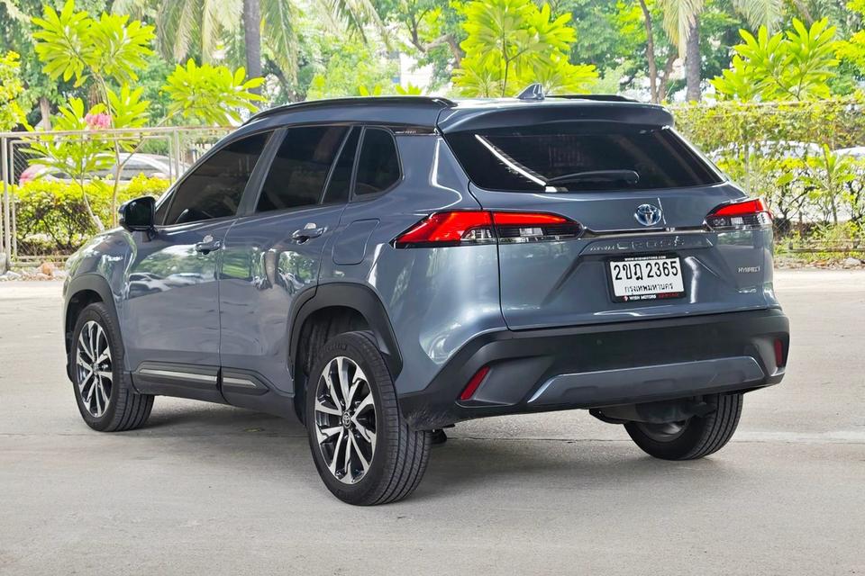 2021 Toyota Corolla CROSS 1.8 HYBRID PREMIUM SAFETY AT รถสวย มือเดียวป้ายแดง ไมล์น้อย รูปที่ 7