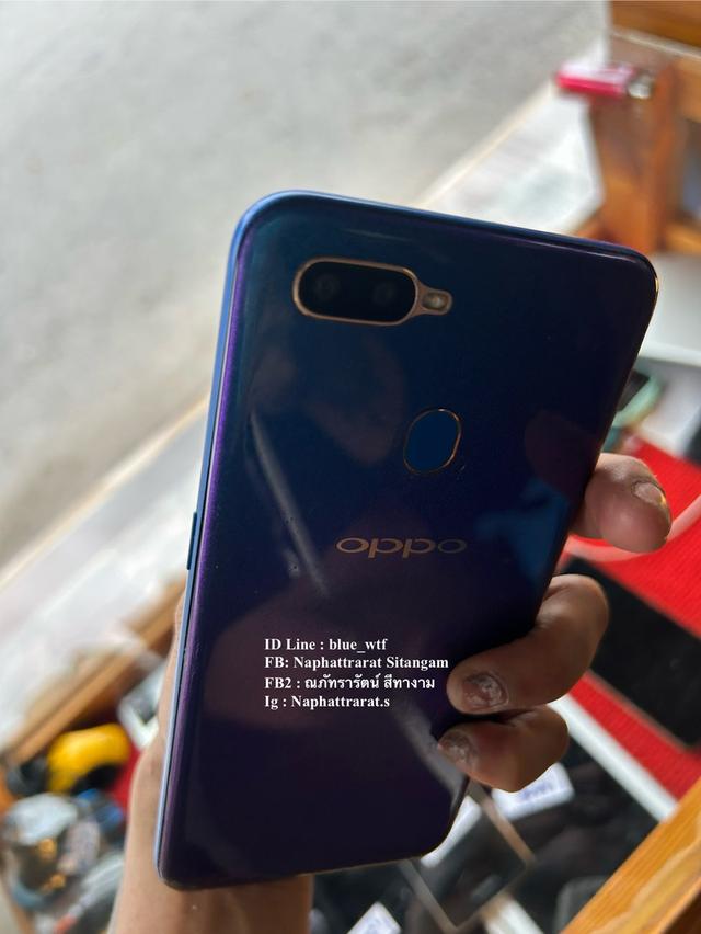 OPPO A5s จอ6.2นิ้ว 4G 2ซิม สแกนนิ้วได้ ใช้งานปกติ ได้ทุกซิม สภาพสวย