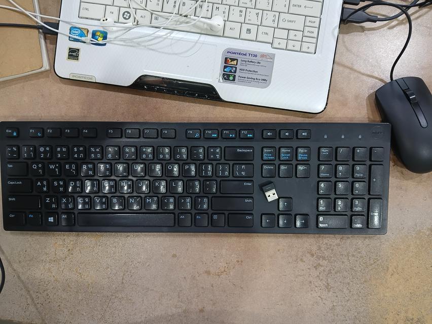คีย์บอร์ด ไร้สาย Dell แท้ มือ 2 ขาย 300 บาท รูปย่อยที่ 2