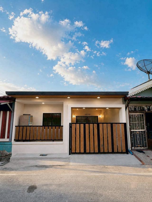หมู่บ้านพฤกษา3 ถนนวัดลาดปลาดุก บางบัวทอง ทาวน์เฮาส์ชั้นเดียว ตกแต่งใหม่พร้อมอยู่ หน้ากว้าง6เมตร minimal style 17