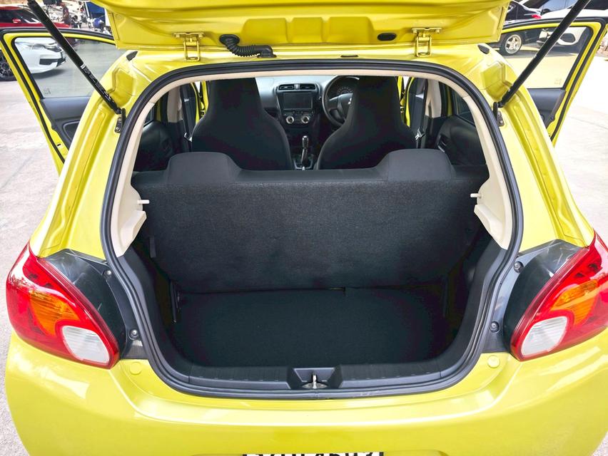 ขายรถ Mitsubishi Mirage 1.2 ปี 2013 สีเหลือง เกียร์ธรรมดา รูปที่ 18