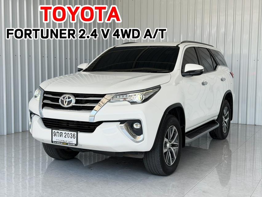 รถบ้าน สำหรับครอบครัว 7 ที่นั่ง  Toyota Fortuner 2.4V Zigma4 ขับ 4WD