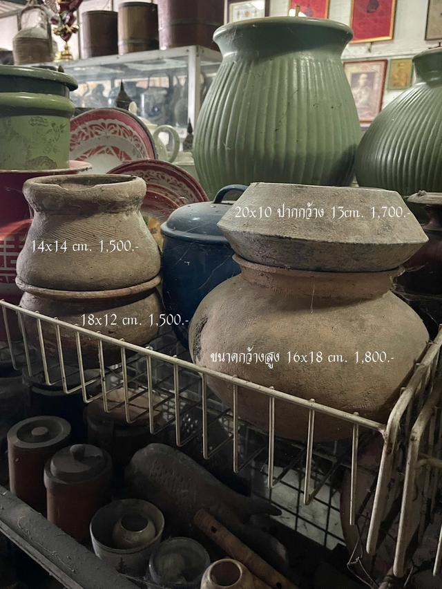 เครื่องปั้นดินเผาโบราณ เครื่องปั้นดินเผาบ้านเชียง ภาชนะดินเผาโบราณ หม้อดินเผาโบราณ 4