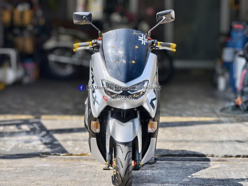 Nmax 2021 รุ่นTOP ABS TCS วิ่ง600โลแท้ รถบ้านแท้มือเดียว กุญแจบุคเซอวิสครบ ของแต่งแน่นๆ No1333