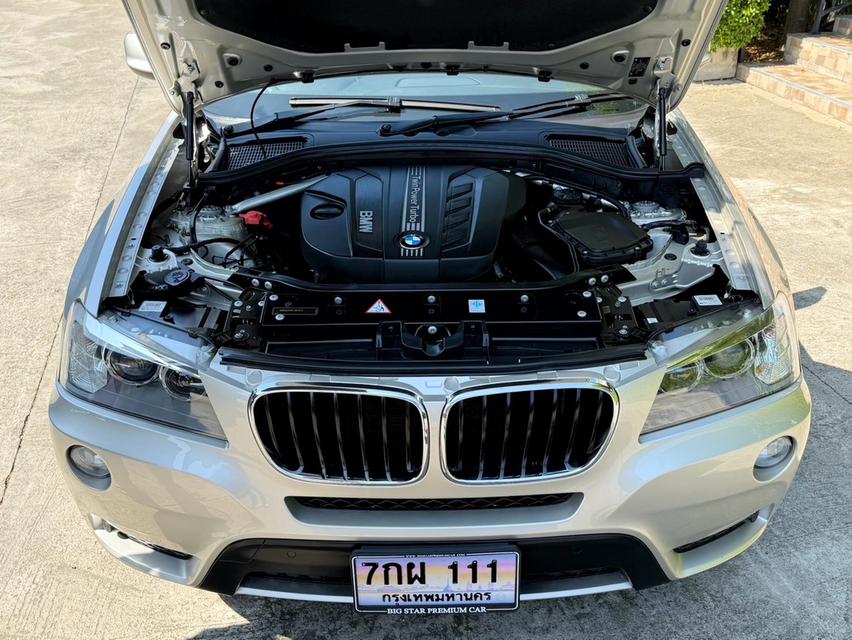 2014 BMW X3 20D XDRIVE รถมือเดียวออกป้ายแดง รถวิ่งน้อย เข้าศูนย์ตามระยะ รถไม่เคยมีอุบัติเหตุครับ 15
