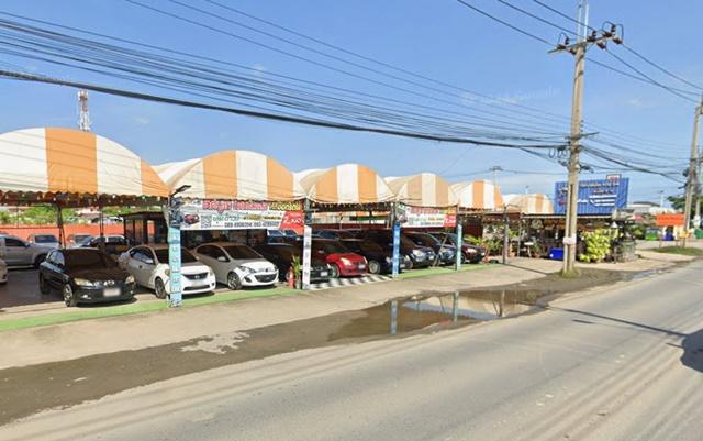 พร้อมโกดังขนาด 652ตร.ม.ติดถนนใหญ่พระราม 2 ให้เช่าที่ดินถมแล้ว 1-0-52 ไร่ สำนักงานขนส่งกทม.พื้นที่1 3.6 กม. รร.สวนกุหลาบ  6