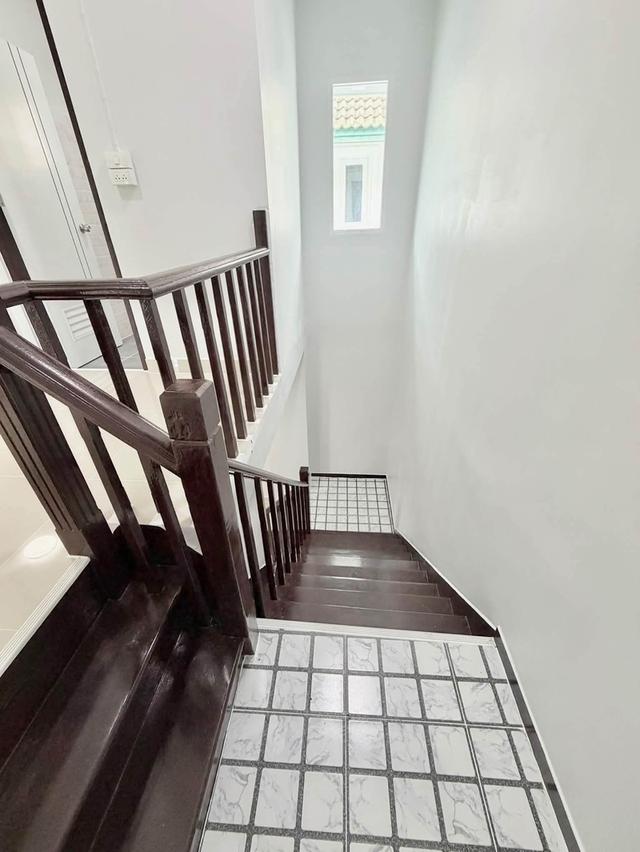 หมู่บ้านพฤกษา18/1 บางใหญ่ ซอยแก้วอินทร์ ทาวน์เฮาส์ 2 ชั้น  ตกแต่งใหม่พร้อมอยู่  มีระเบียงด้านหน้า 12