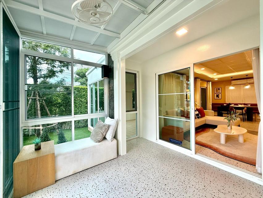 ให้เช่าด่วน! บ้านเดี่ยวหรู Villaggio (2) ศรีนครินทร์-บางนา 219 ตร.ม. 5 นอน 4 น้ำ บ้านหน้าสวน พร้อม EV Charger ใกล้ Mega บางนา 5 นาที 14