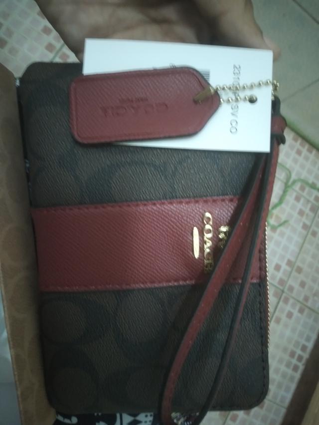 กระเป๋าสตางค์ COACH ของแท้100% 4