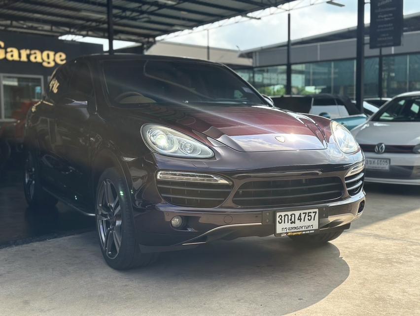 รหัสรถ JRS4757 Porsche Cayenne Hybrid 2012 สีพิเศษ สีม่วงสวยๆ 3