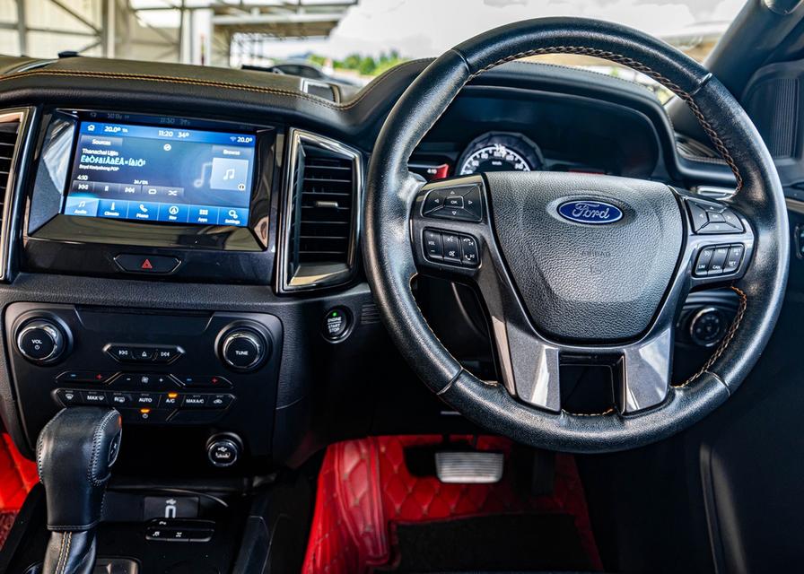 Ford RANGER WildTrak 2.0 DoubleCab  AT 2019 ไมล์ 85,xxx km. !!! ราคา 469,000 บาท รูปที่ 14